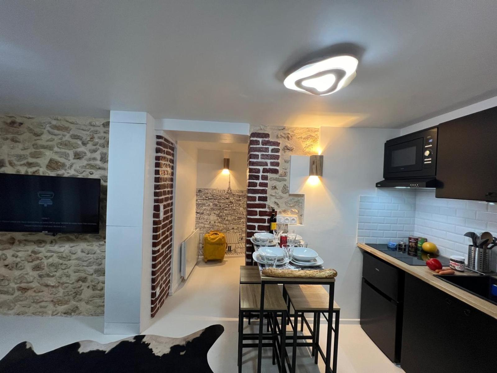 Appartement Design Quartier Montmartre-Sacre-Coeur! Paris Xviiie מראה חיצוני תמונה