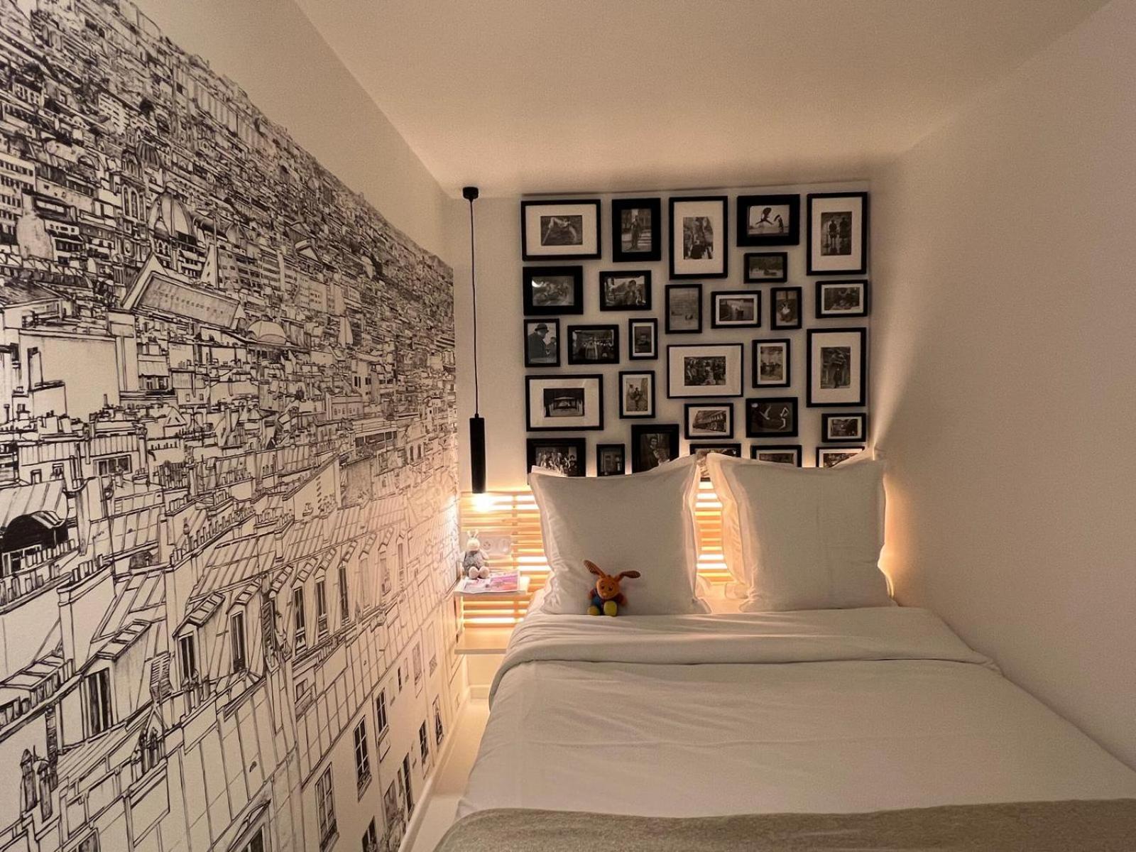 Appartement Design Quartier Montmartre-Sacre-Coeur! Paris Xviiie מראה חיצוני תמונה